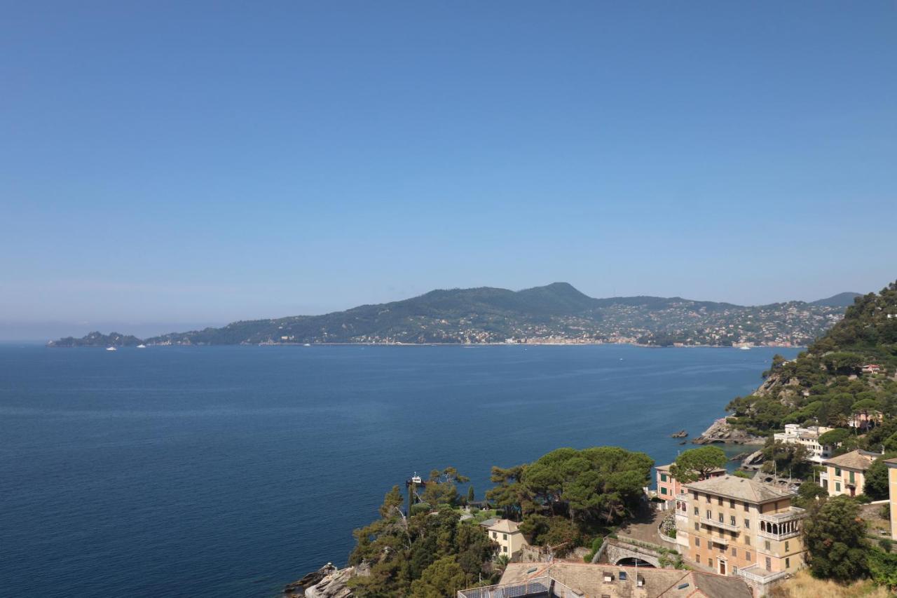Una Conchiglia Sul Mare Attico Vista Portofino Apartment โซอาลยี ภายนอก รูปภาพ
