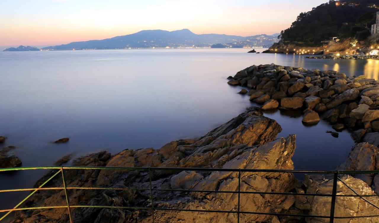Una Conchiglia Sul Mare Attico Vista Portofino Apartment โซอาลยี ภายนอก รูปภาพ